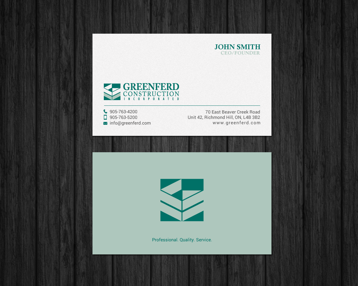 Business Card Design by chandrayaan.creative for this project | Design #19757997