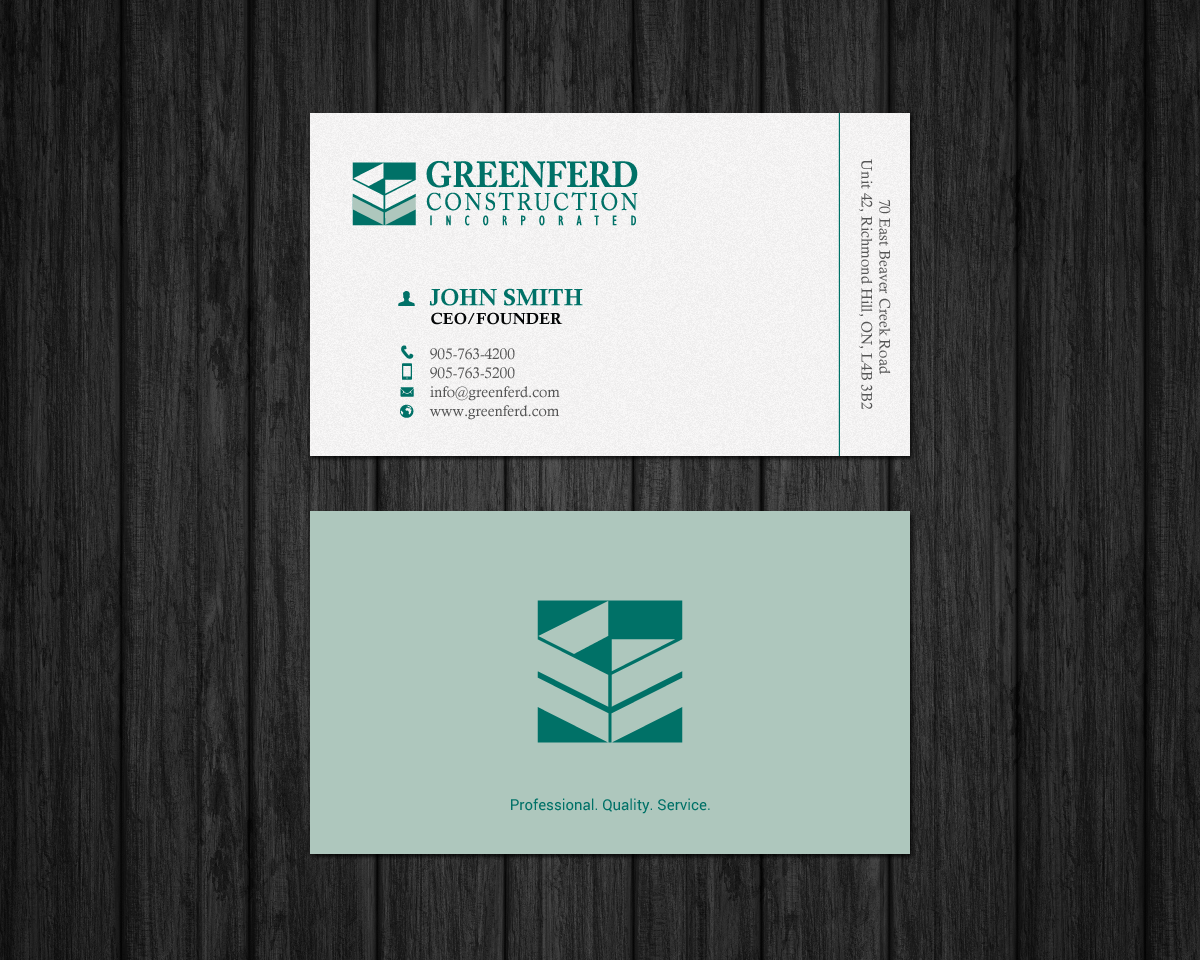 Business Card Design by chandrayaan.creative for this project | Design #19757998