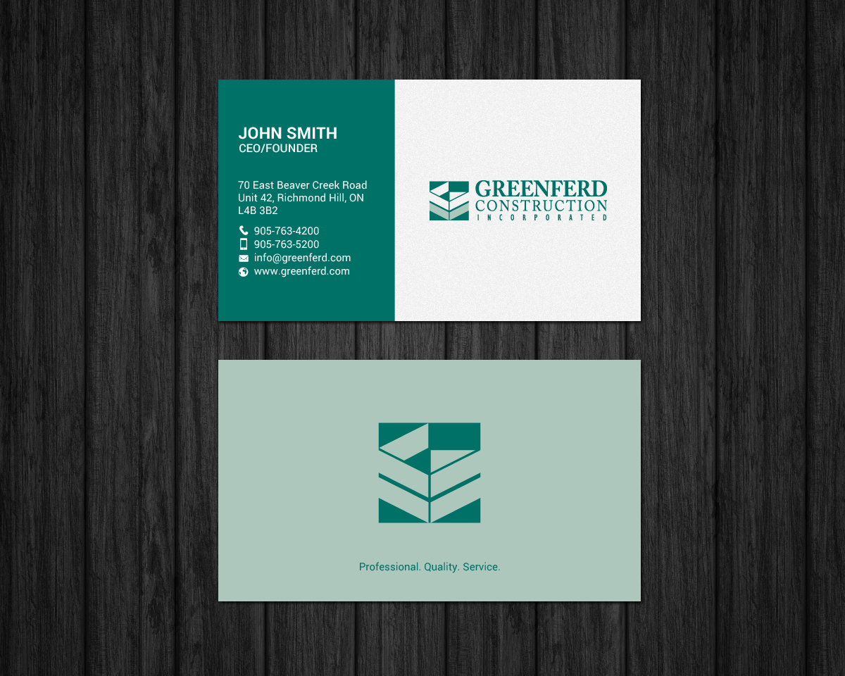 Business Card Design by chandrayaan.creative for this project | Design #19758005
