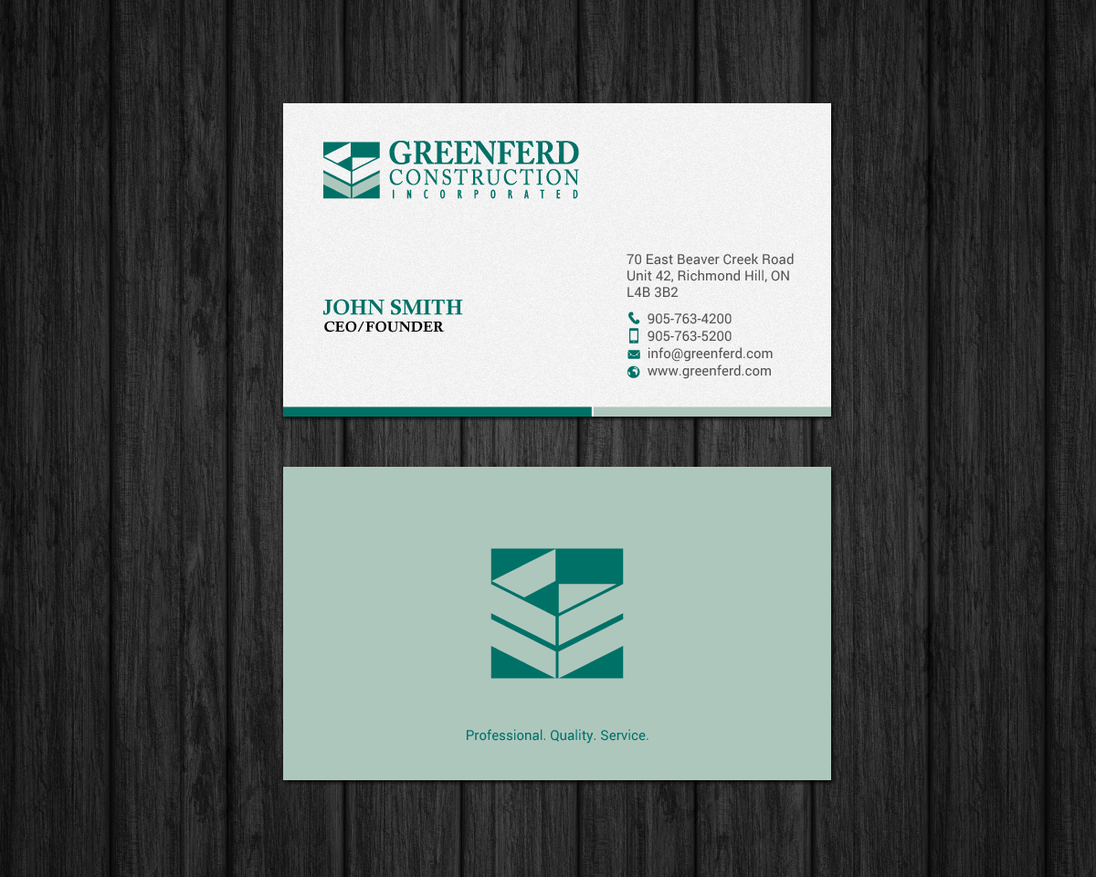 Business Card Design by chandrayaan.creative for this project | Design #19758007