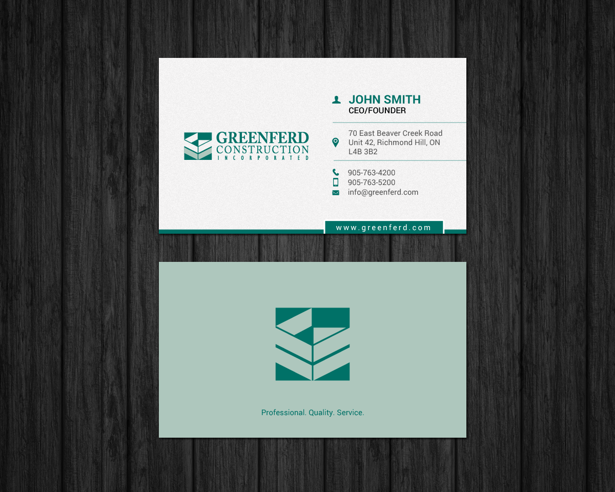 Business Card Design by chandrayaan.creative for this project | Design #19758008
