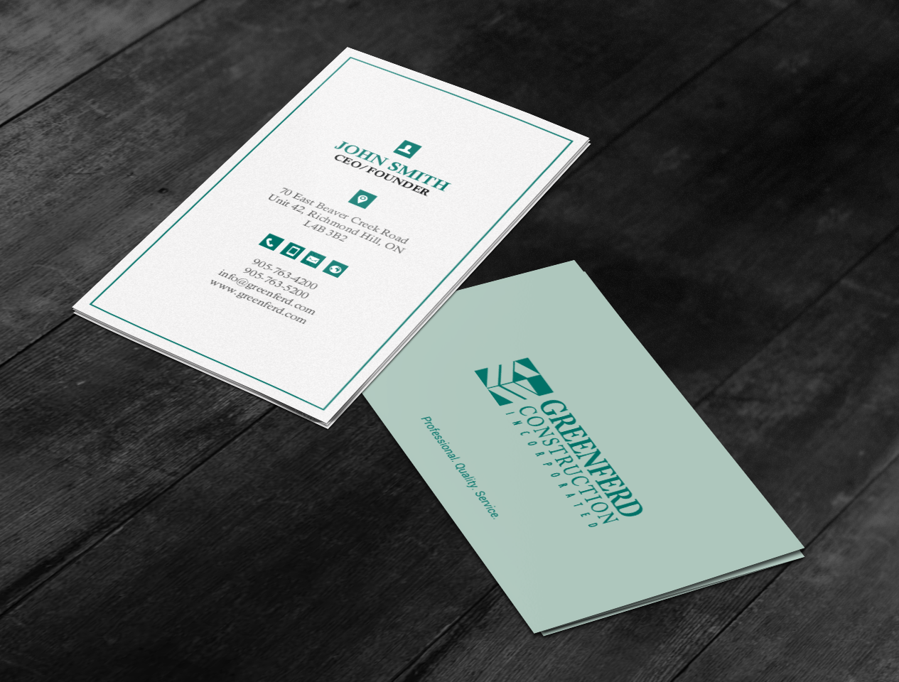 Business Card Design by chandrayaan.creative for this project | Design #19758009