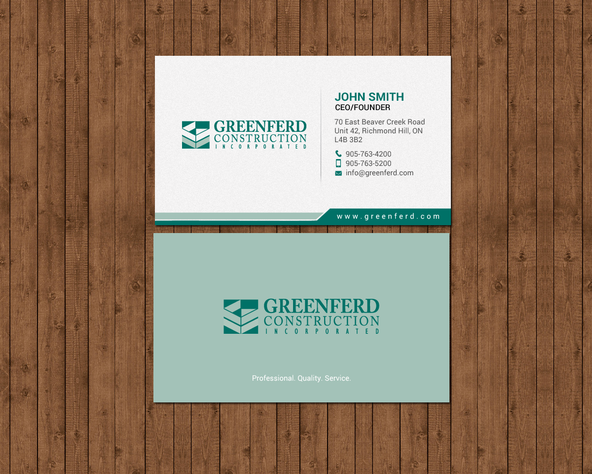 Business Card Design by chandrayaan.creative for this project | Design #19758010