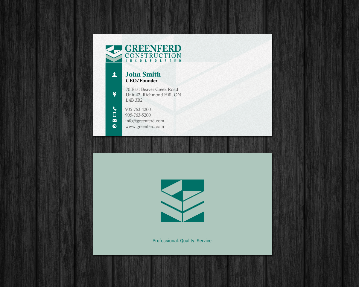 Business Card Design by chandrayaan.creative for this project | Design #19761940