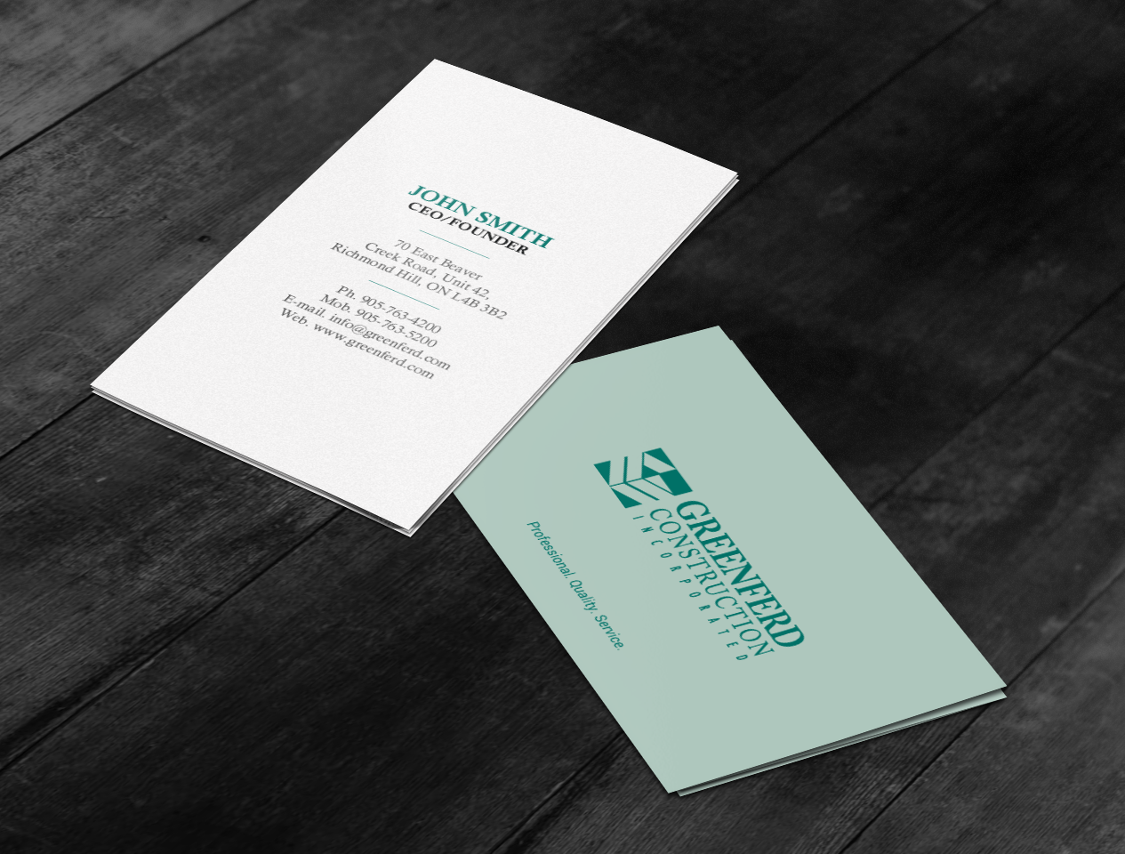 Business Card Design by chandrayaan.creative for this project | Design #19761945
