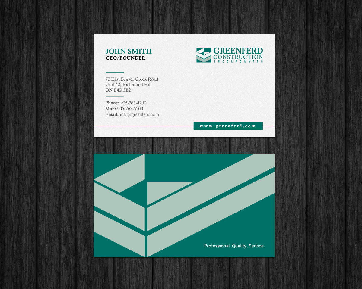 Business Card Design by chandrayaan.creative for this project | Design #19761946
