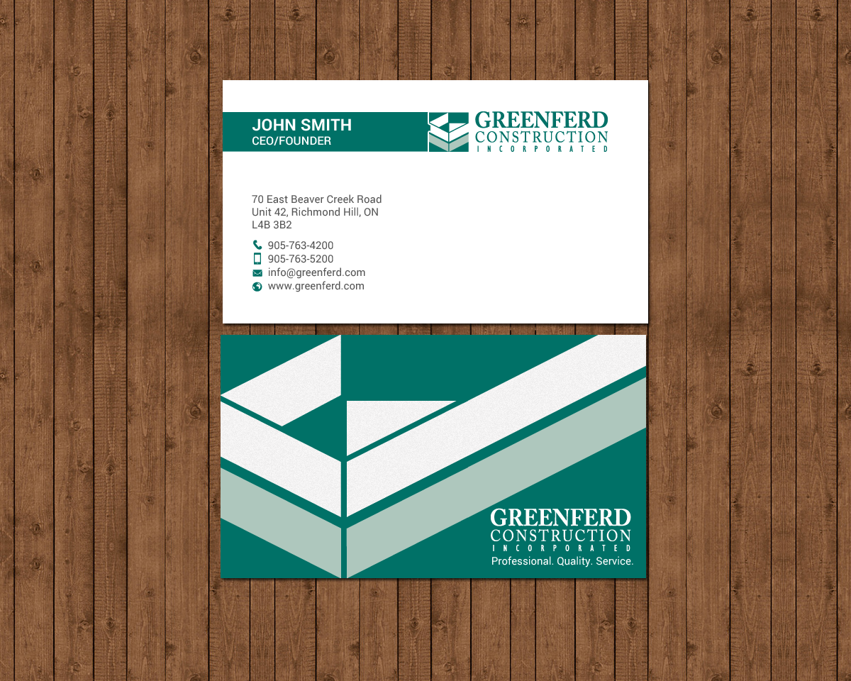 Business Card Design by chandrayaan.creative for this project | Design #19761955