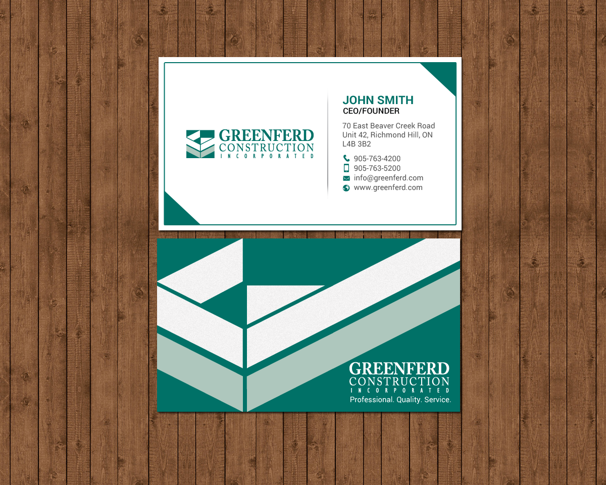 Business Card Design by chandrayaan.creative for this project | Design #19761957