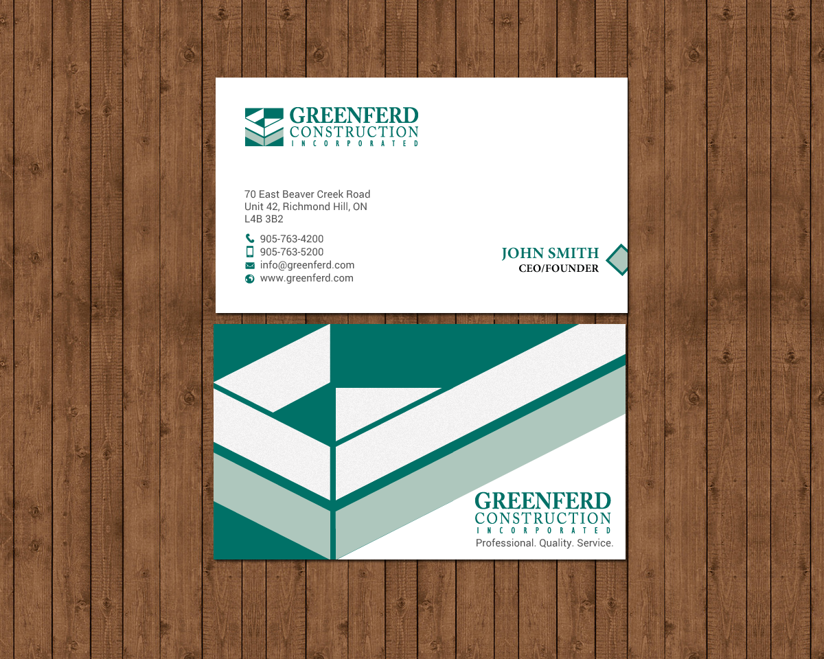 Business Card Design by chandrayaan.creative for this project | Design #19761960