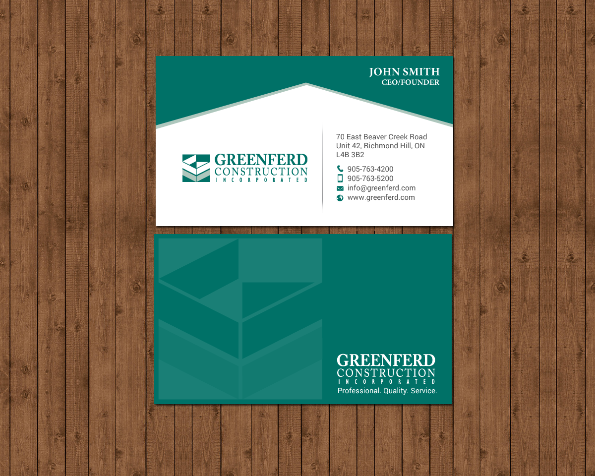 Business Card Design by chandrayaan.creative for this project | Design #19761962