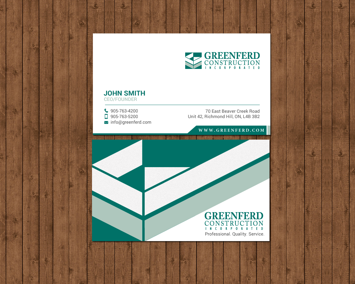 Business Card Design by chandrayaan.creative for this project | Design #19761970