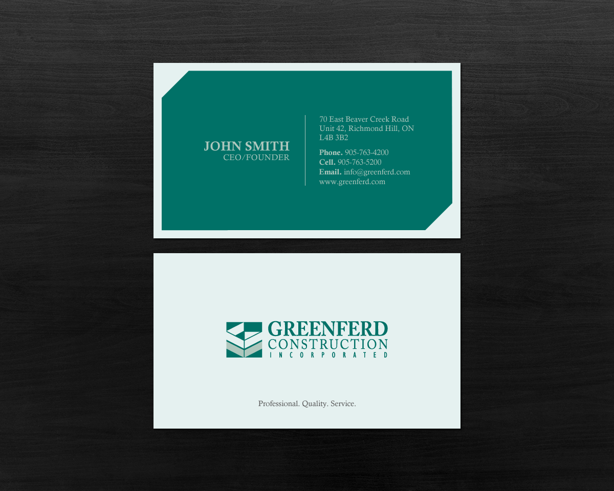 Business Card Design by chandrayaan.creative for this project | Design #19763793