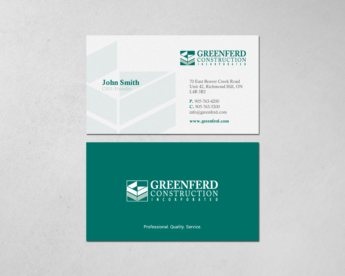 Business Card Design by chandrayaan.creative for this project | Design #19763812