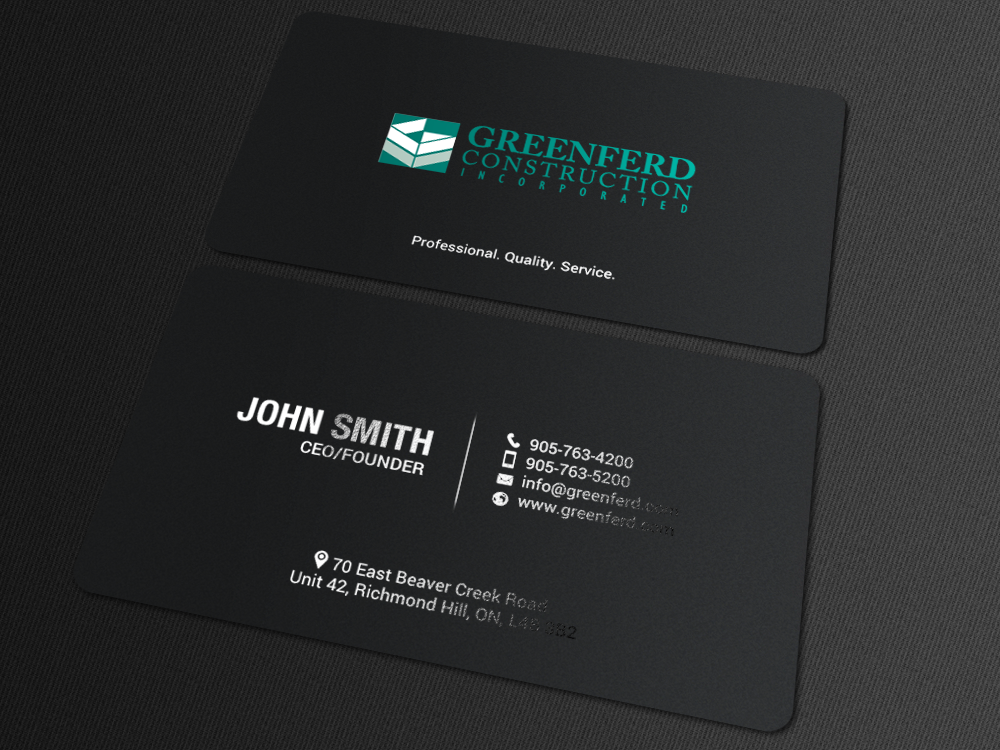 Business Card Design by chandrayaan.creative for this project | Design #19774315