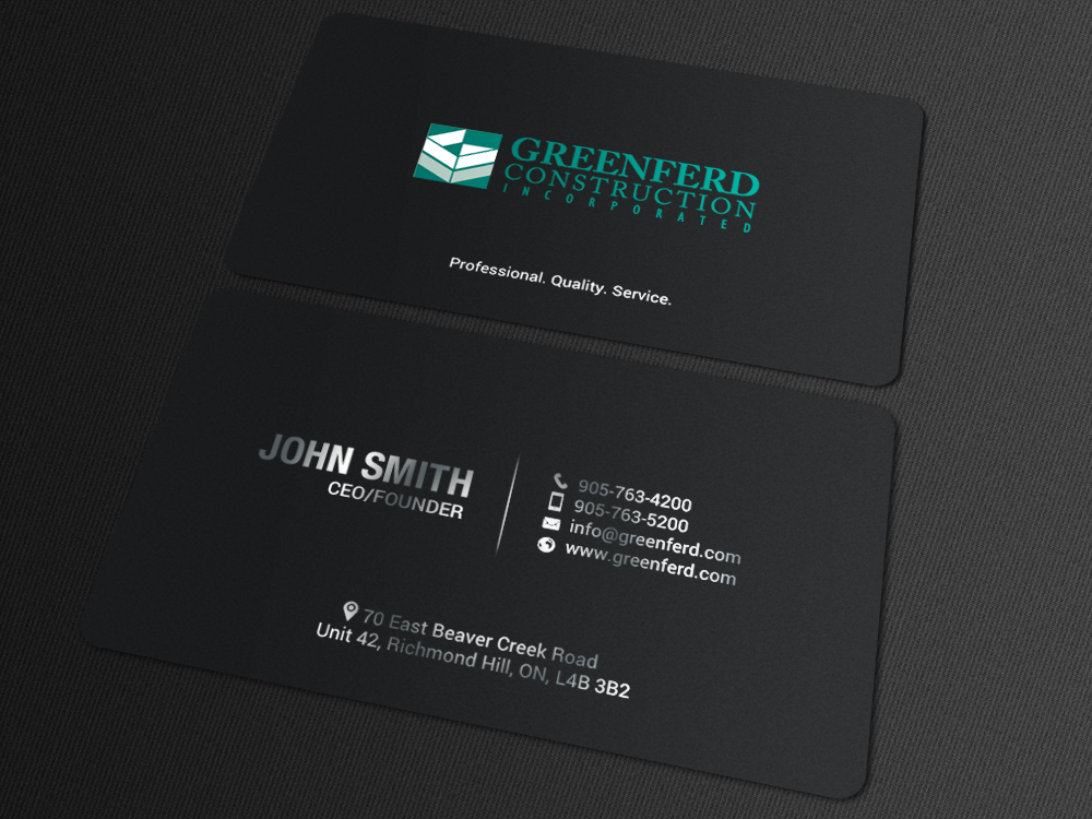 Business Card Design by chandrayaan.creative for this project | Design #19774316