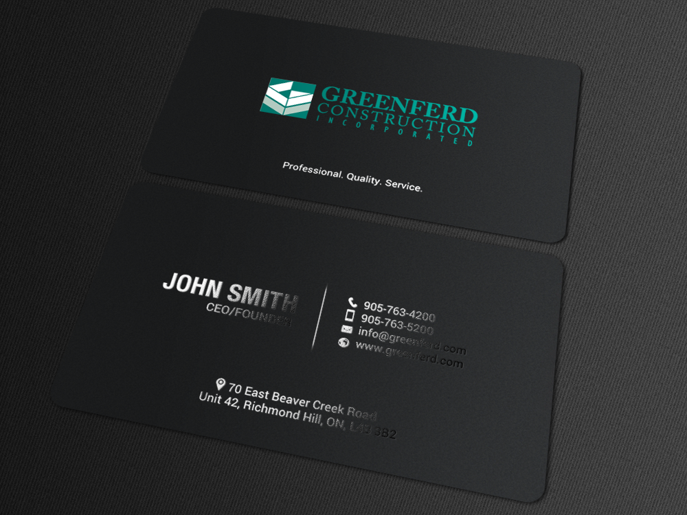 Business Card Design by chandrayaan.creative for this project | Design #19774317