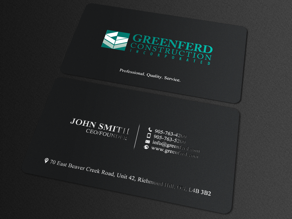 Business Card Design by chandrayaan.creative for this project | Design #19774318