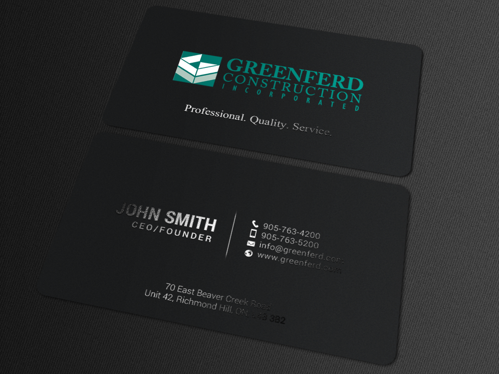 Business Card Design by chandrayaan.creative for this project | Design #19774766