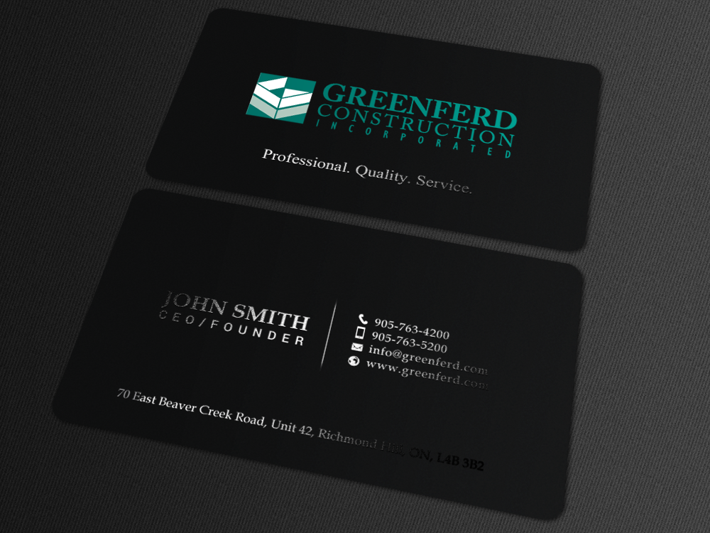 Business Card Design by chandrayaan.creative for this project | Design #19774937