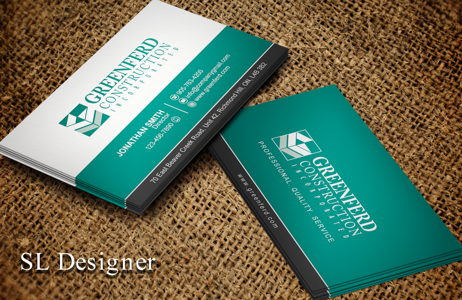 Business Card Design by SL Designer for this project | Design #19775958