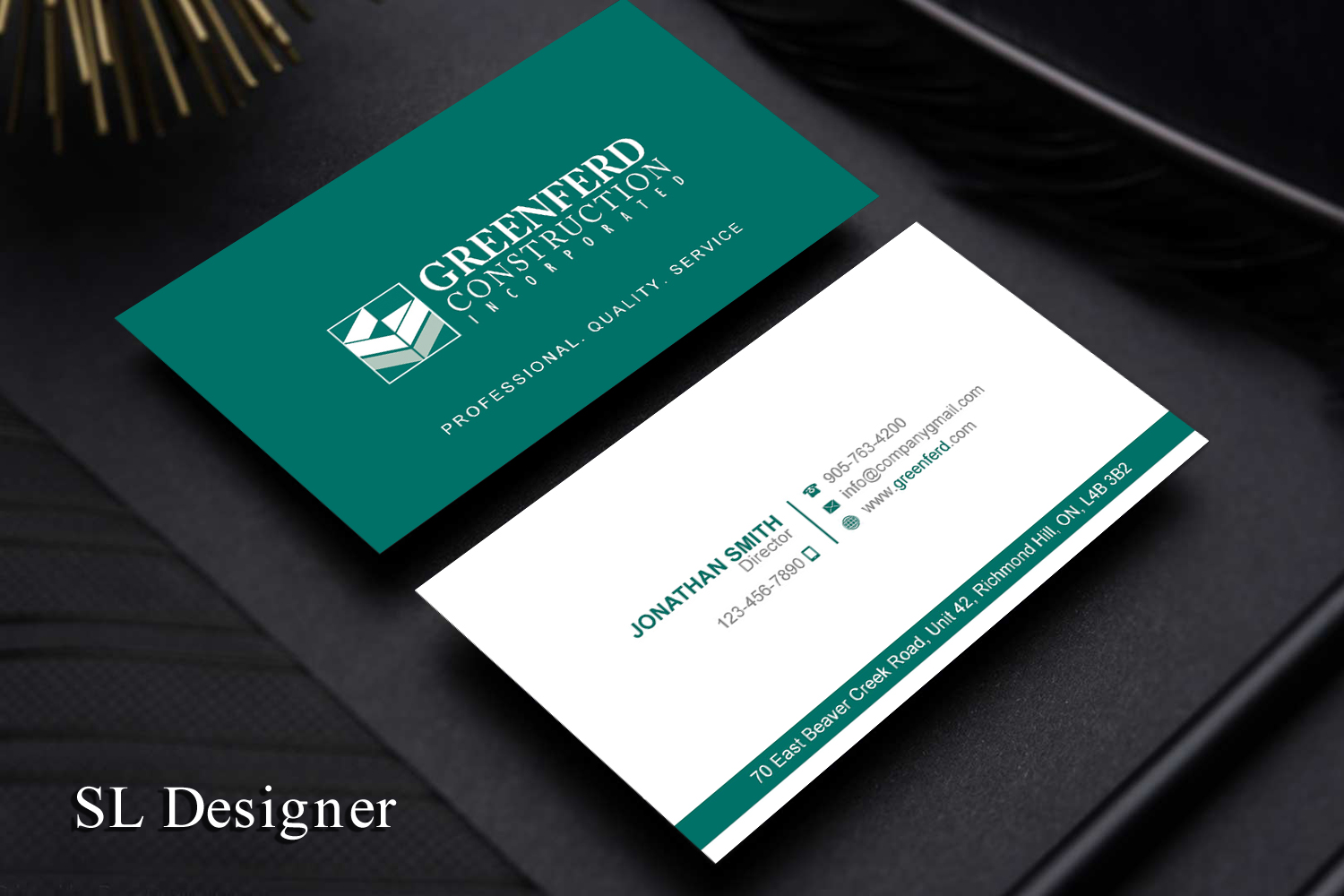 Business Card Design by SL Designer for this project | Design #19775983