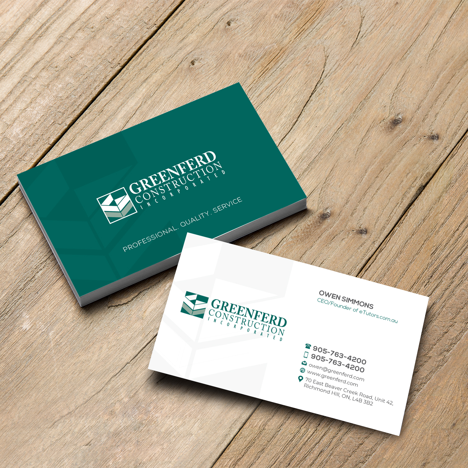 Business Card Design by AJ3664 for this project | Design #19814168