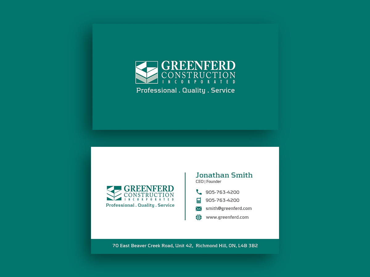 Business Card Design by Moumita_ for this project | Design #19807030