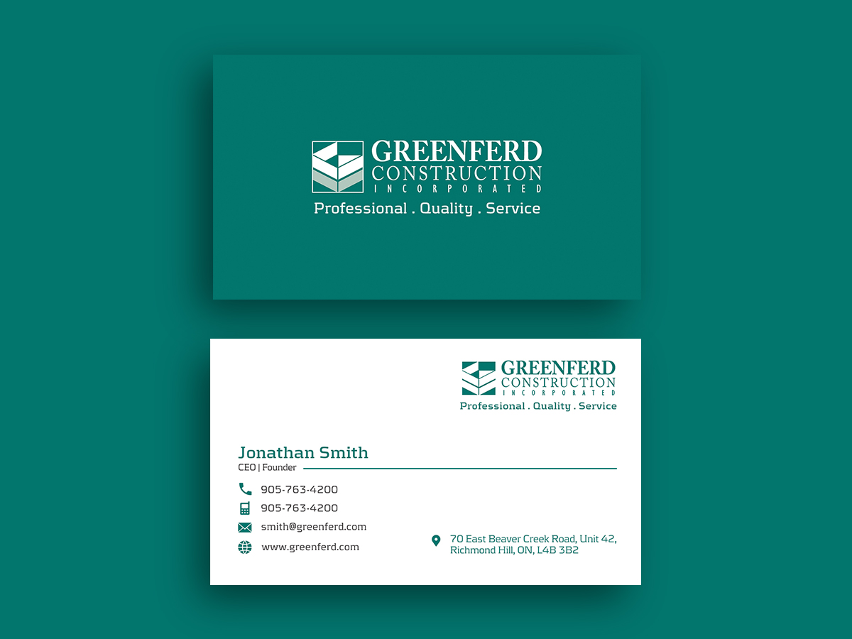 Business Card Design by Moumita_ for this project | Design #19807033