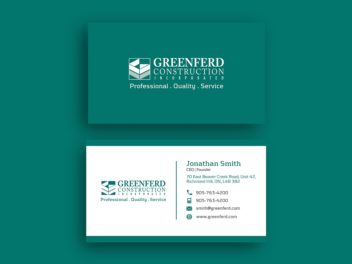 Business Card Design by Moumita_ for this project | Design #19807063