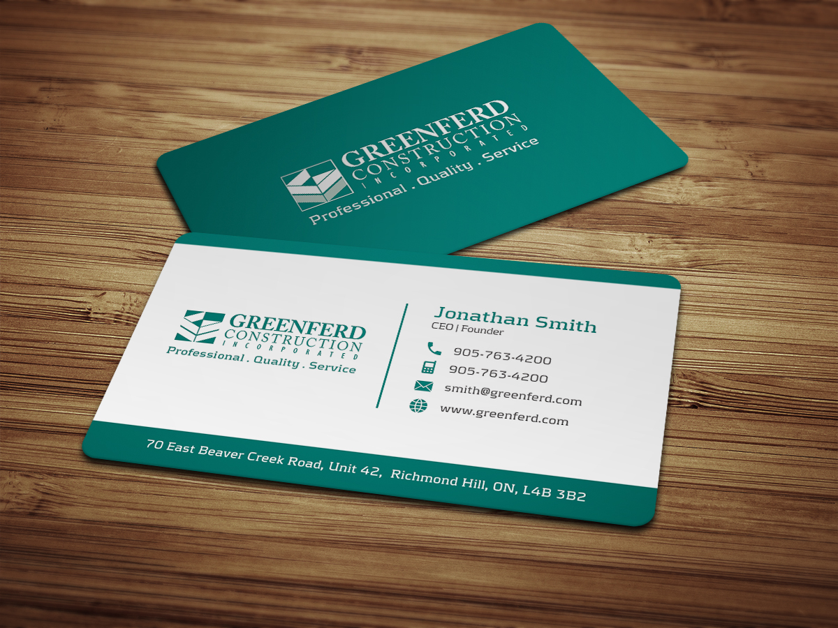 Business Card Design by Moumita_ for this project | Design #19807689