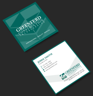 General Contractors need a new Crisp updated Card Design  | Visitenkarten-Design von Bold Pixels