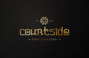 CourtSide Thai Cuisine | Logo Design by GLDesigns
