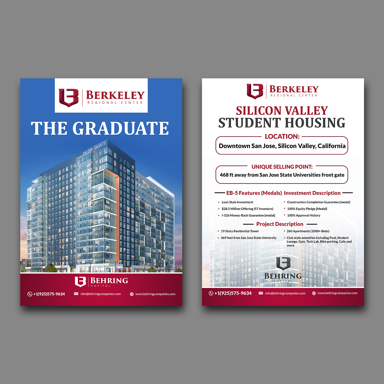 Flyer Design by aspiremedia for Behring Co. | Design #19787448