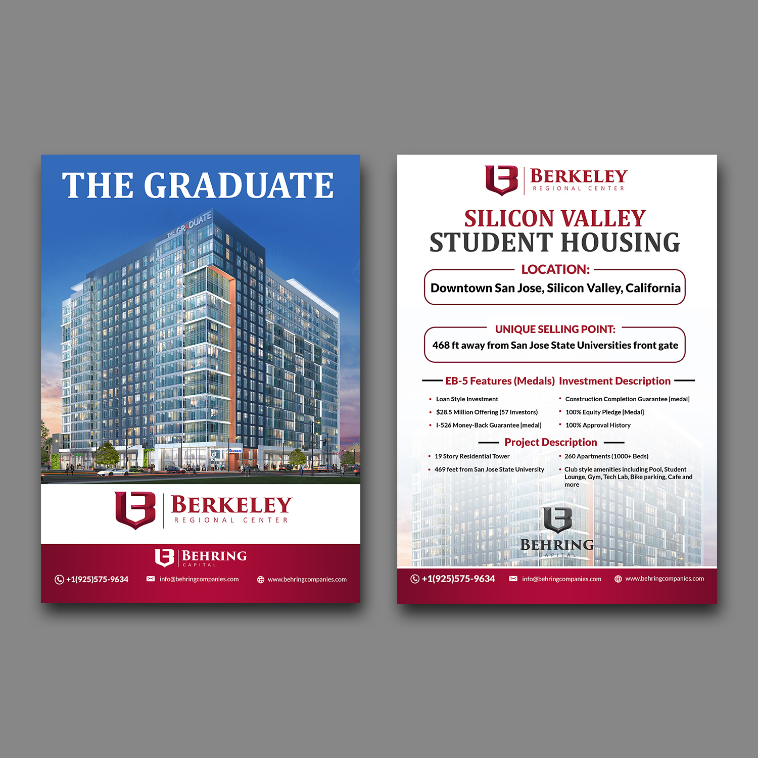 Flyer Design by aspiremedia for Behring Co. | Design #19787449