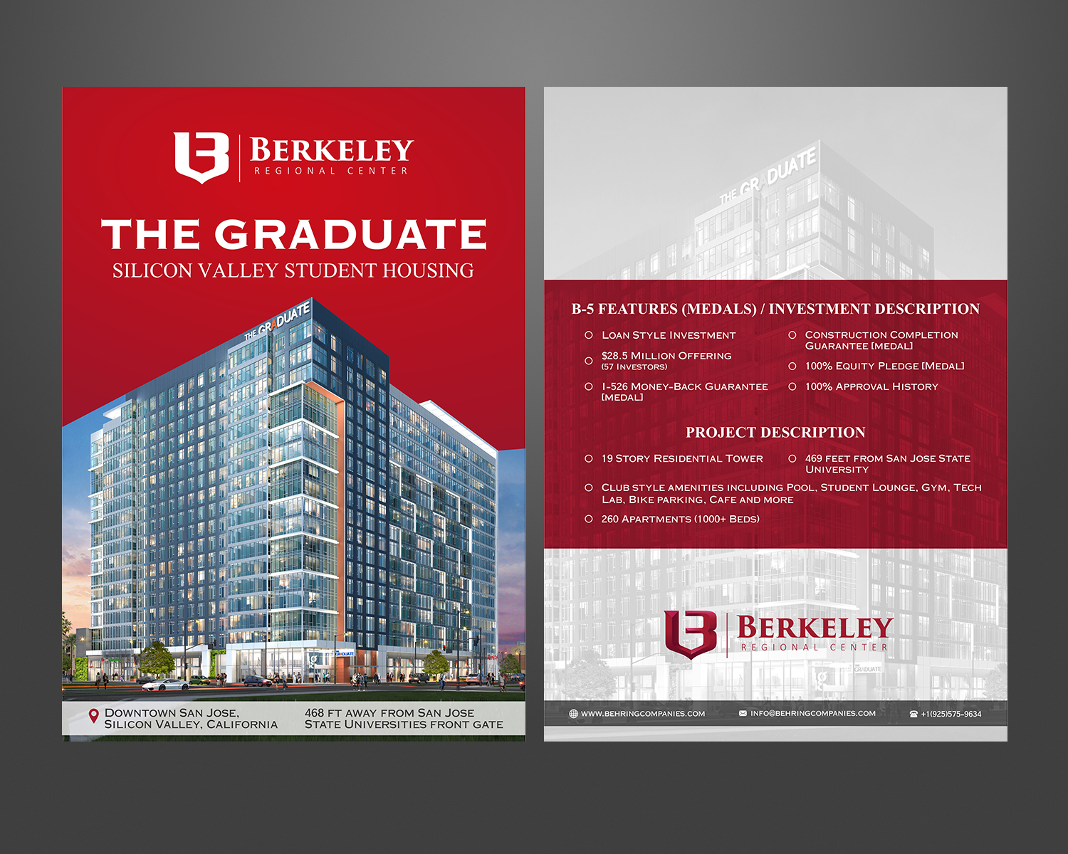 Flyer Design by aspiremedia for Behring Co. | Design #19804473