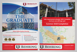 Diseño de Flyer por Dexter Solutions para Behring Co. | Diseño #19800786