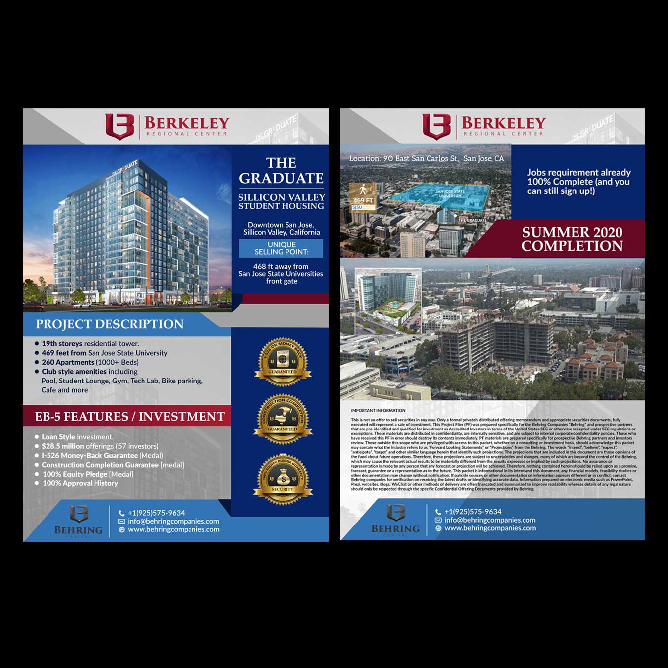 Flyer Design by DA. for Behring Co. | Design #19772216