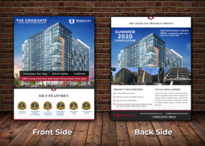 Single Page Real estate project Flyer | Flyer Design by v.senthil-designer