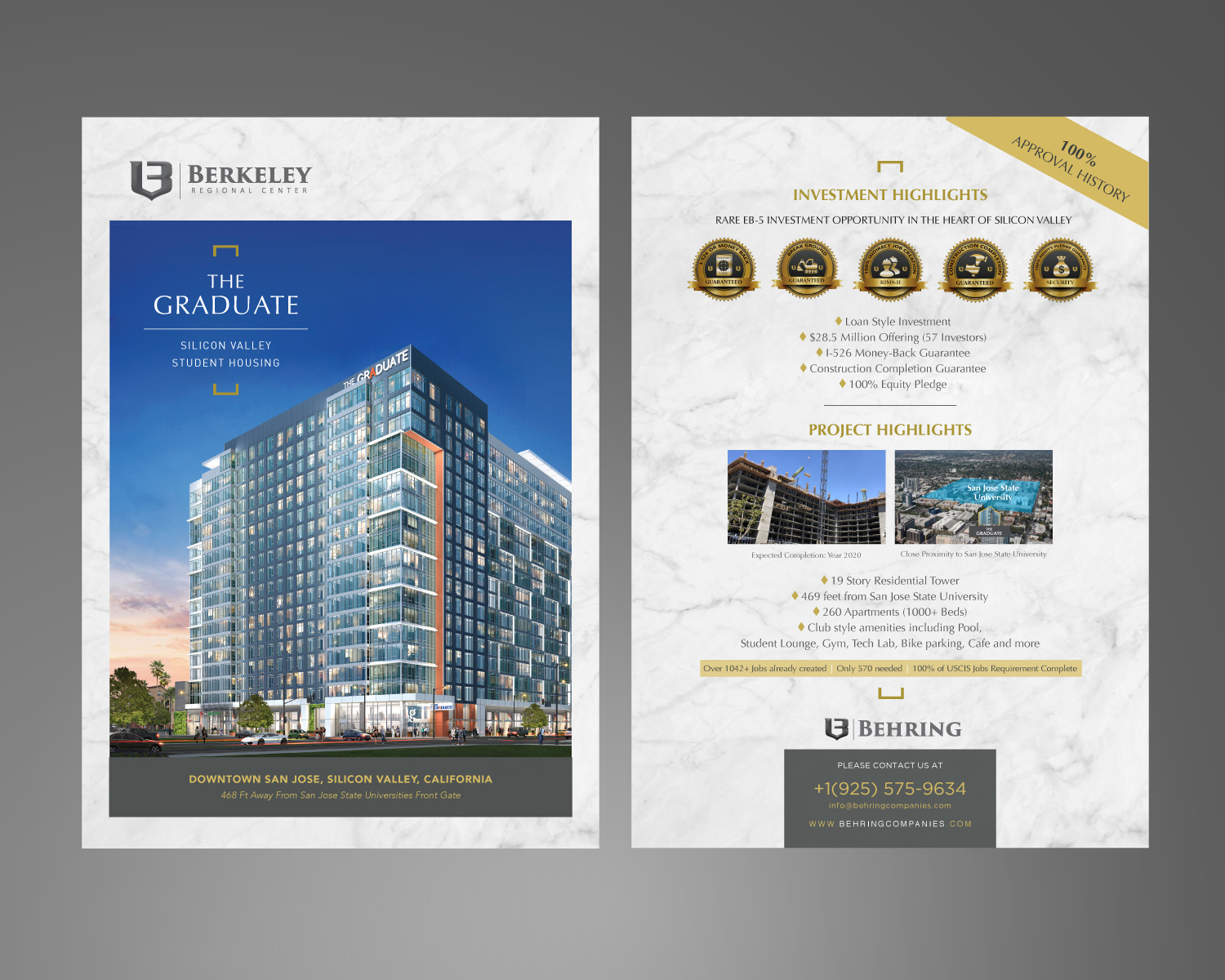 Flyer Design by Ignited Design Studio for Behring Co. | Design #19810322
