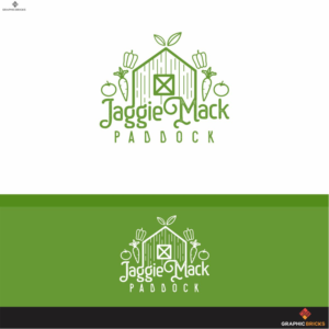 Jaggie Mack Paddock  | Diseño de Logo por Graphic Bricks