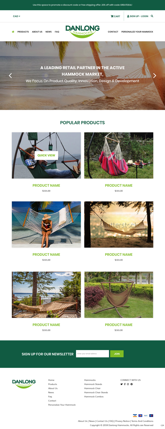 BigCommerce Design by pb for GardenFurniturePro.com | Design #19795271