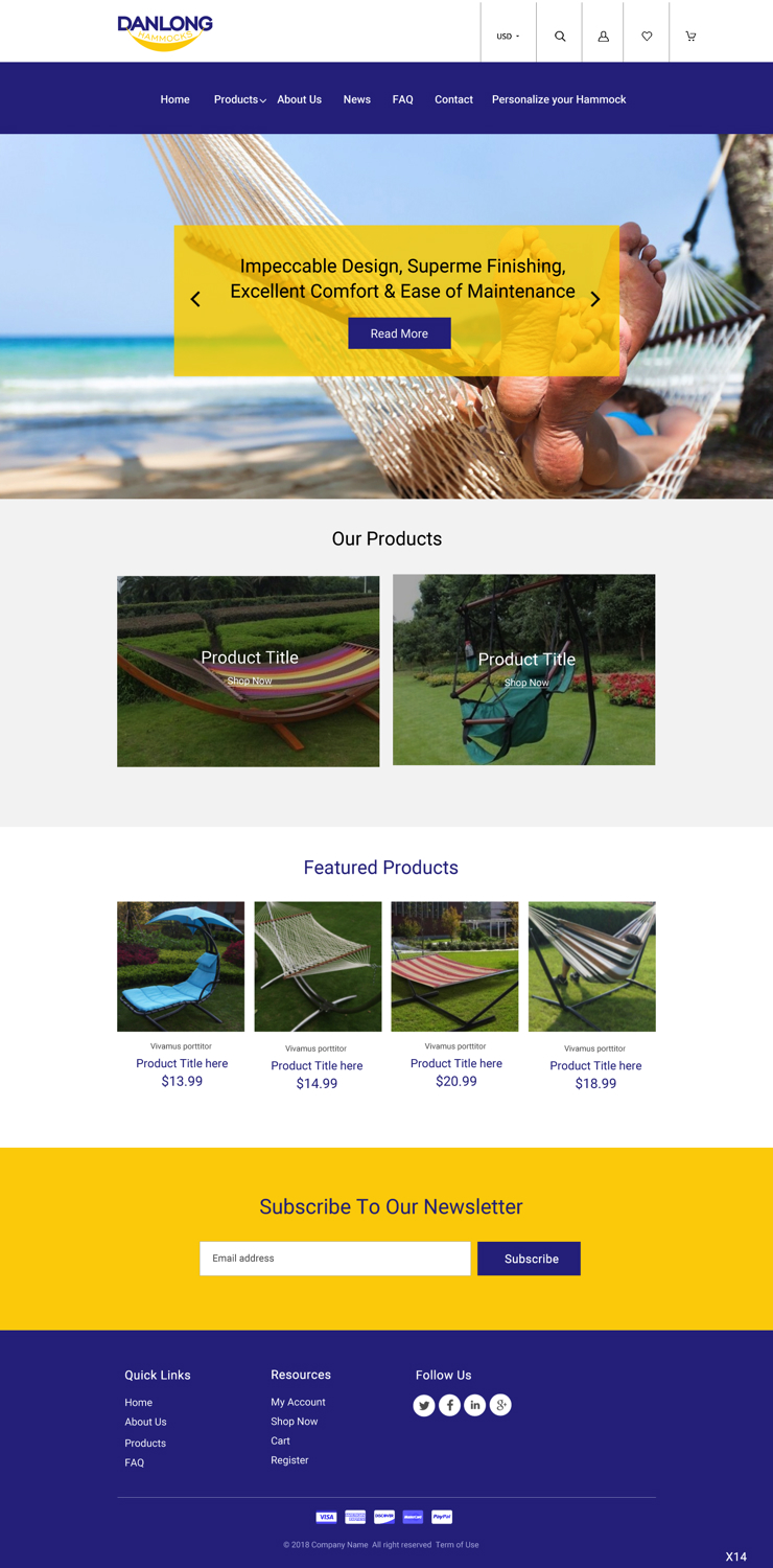 Design BigCommerce par pb pour GardenFurniturePro.com | Design #19795273