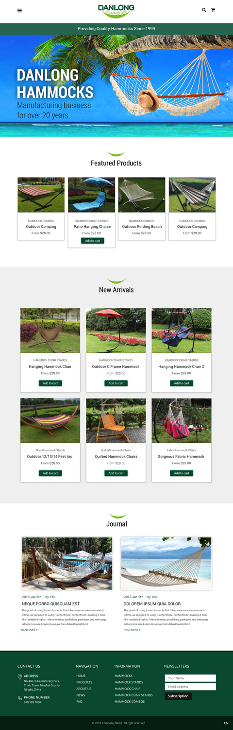 BigCommerce Design by pb for GardenFurniturePro.com | Design #19820774