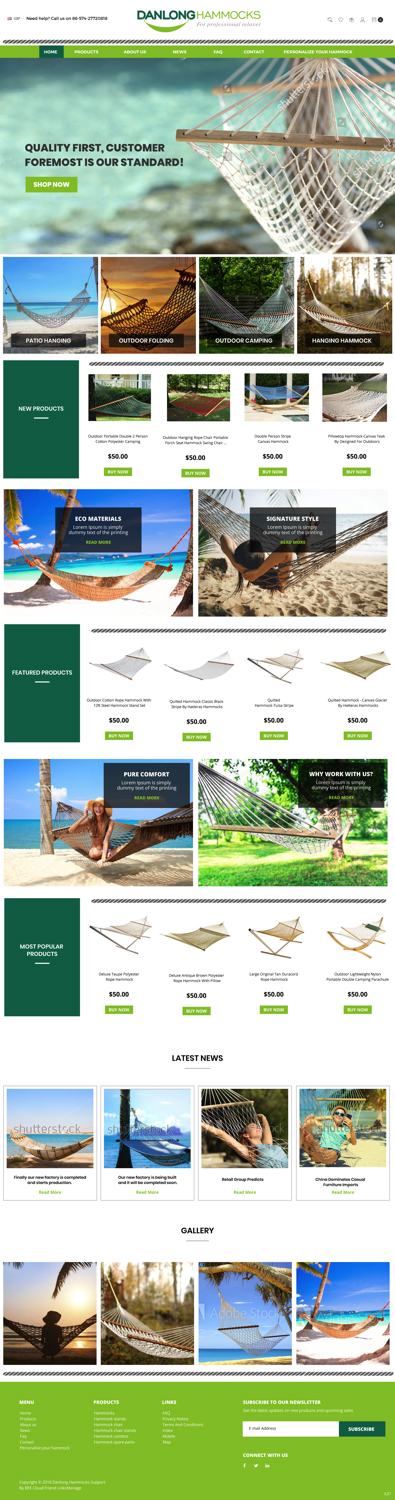 BigCommerce Design by pb for GardenFurniturePro.com | Design #19867227