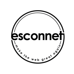 Esconnet.dk - make the web great again | Logo Design by Pv_999