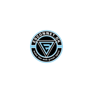 Esconnet.dk - make the web great again | Logo Design by ackocar