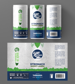 Craft Beer Can Label Design needed to update existing bottle label | Diseño de Empaque por SAI DESIGNS