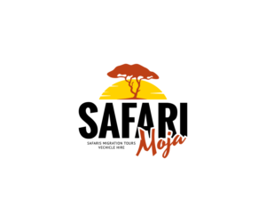 Safari Moja          Under the logo on a tagline Safaris    Migration Tours    Vehicle Hire | Logo Design by StalkerV