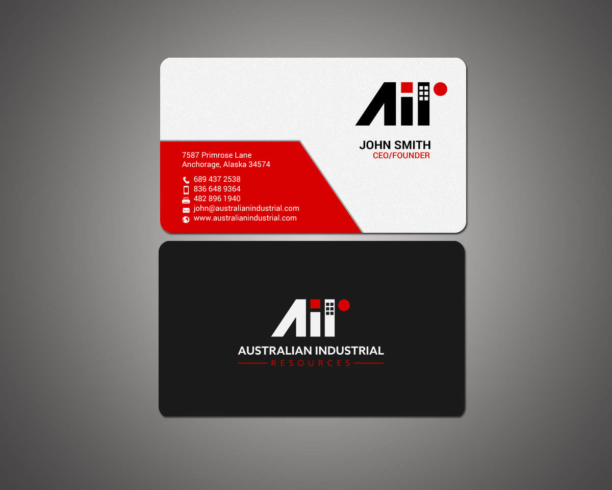 Business Card Design by chandrayaan.creative for this project | Design #19770995
