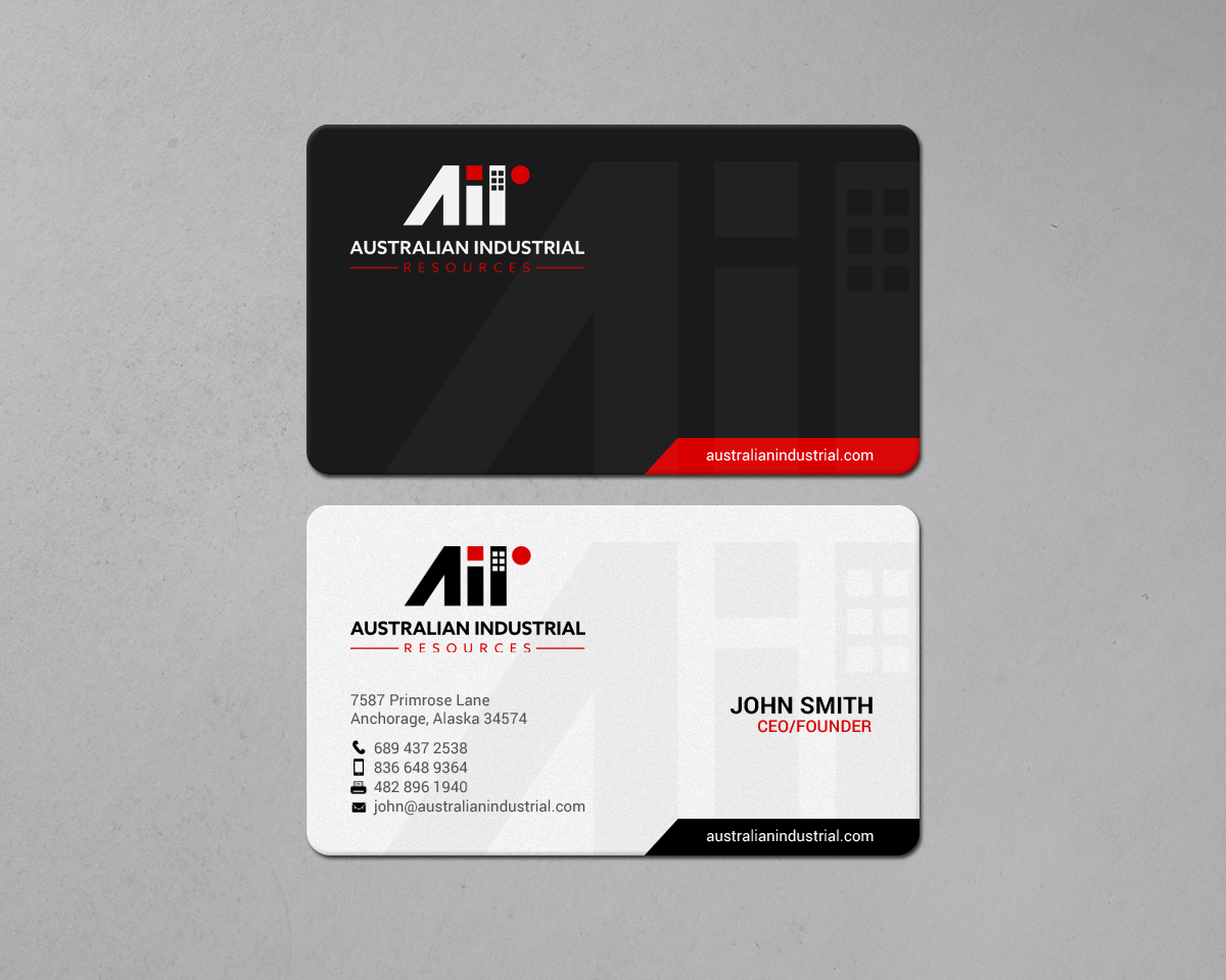 Business Card Design by chandrayaan.creative for this project | Design #19771037